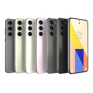 Samsung Galaxy S23 Plus Full Colors 3D model