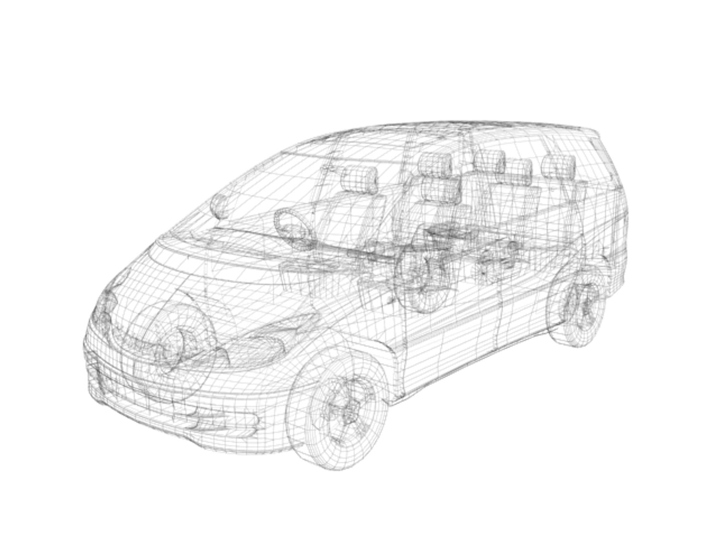3ds Max Toyota Estima