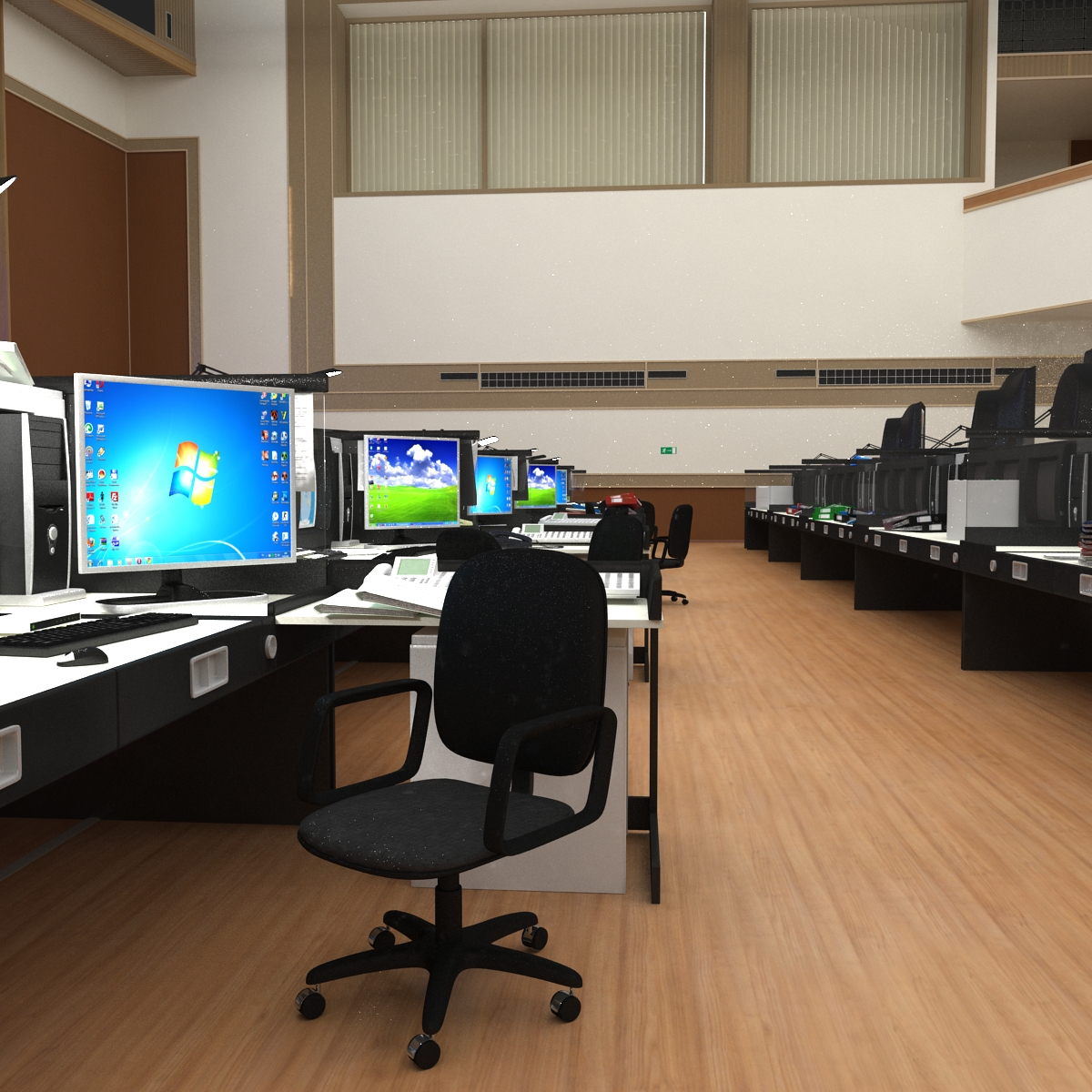 russian mission control center 3d 3ds