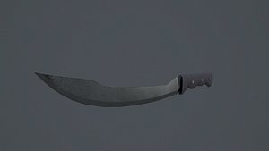 3D kukri