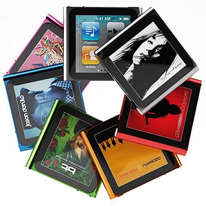 apple ipod nano 6g 3d model