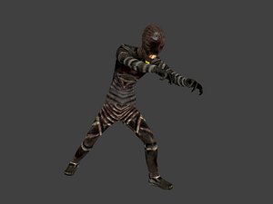 zombi 3D model