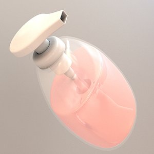soap dispenser 3d max