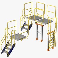 Industrial Platforms & Stairs