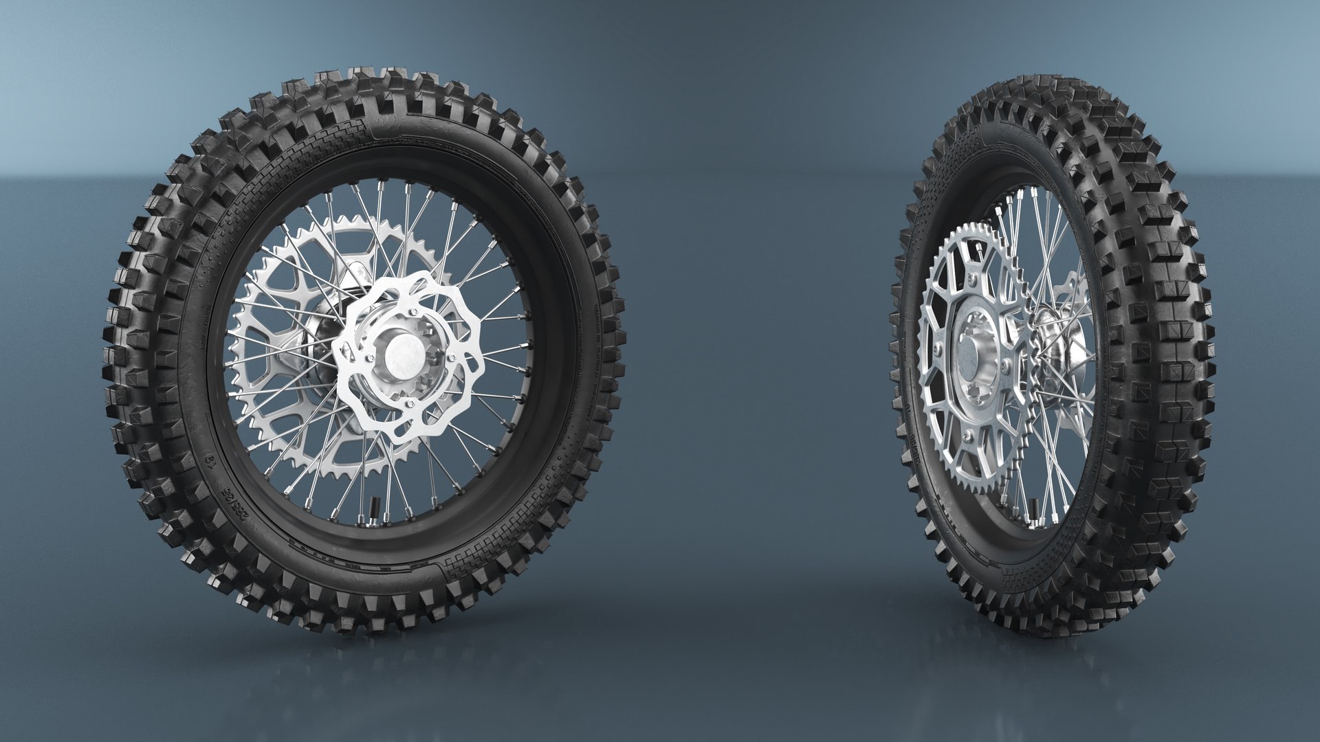 Motocross Motorcycle Rear Wheel Model - TurboSquid 2394909