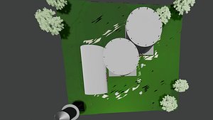 3D Grain storage model