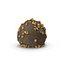 Doces de chocolate com nozes