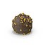 Doces de chocolate com nozes