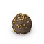 Doces de chocolate com nozes