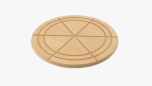 Wooden Pizza Chopping Board