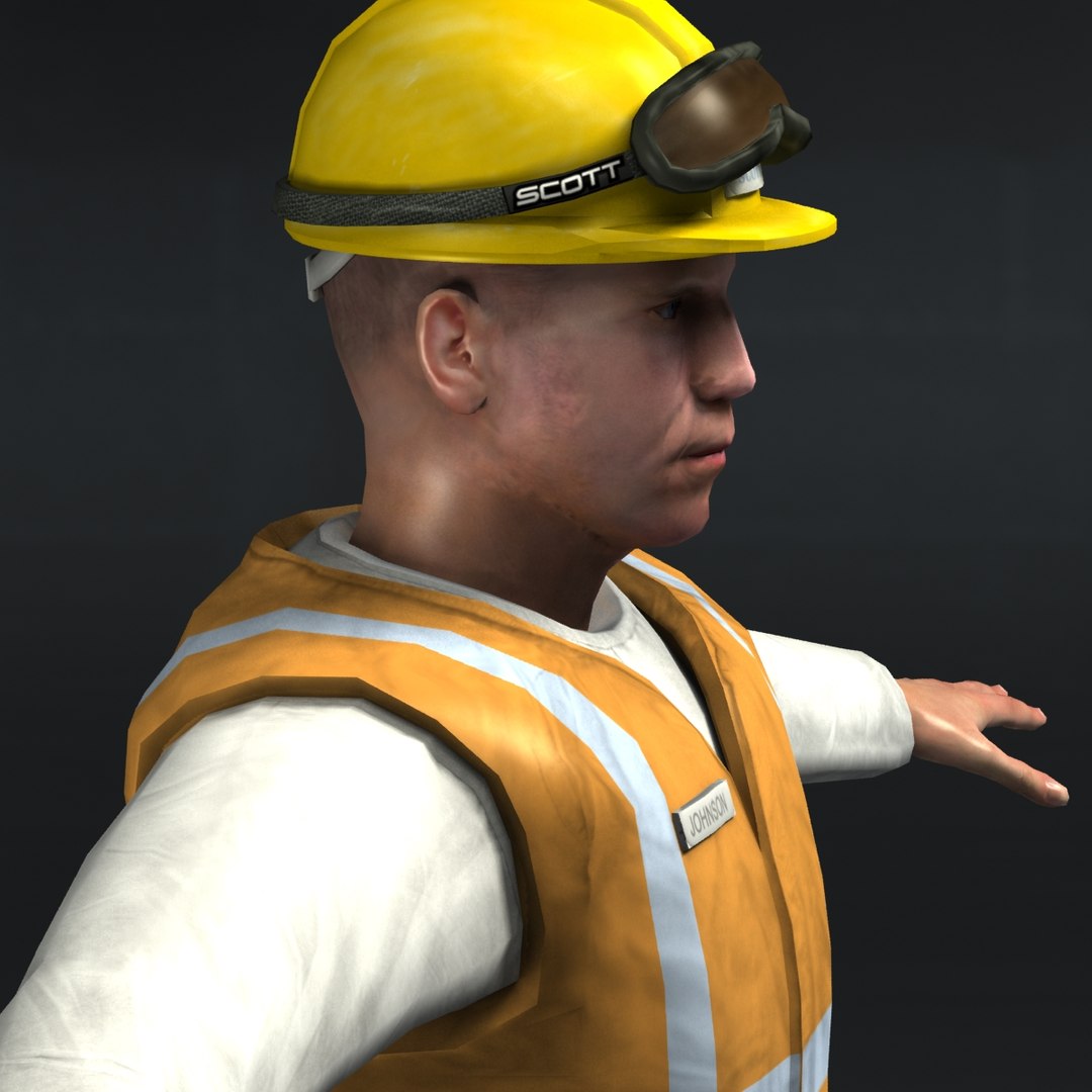 3ds Workman Man