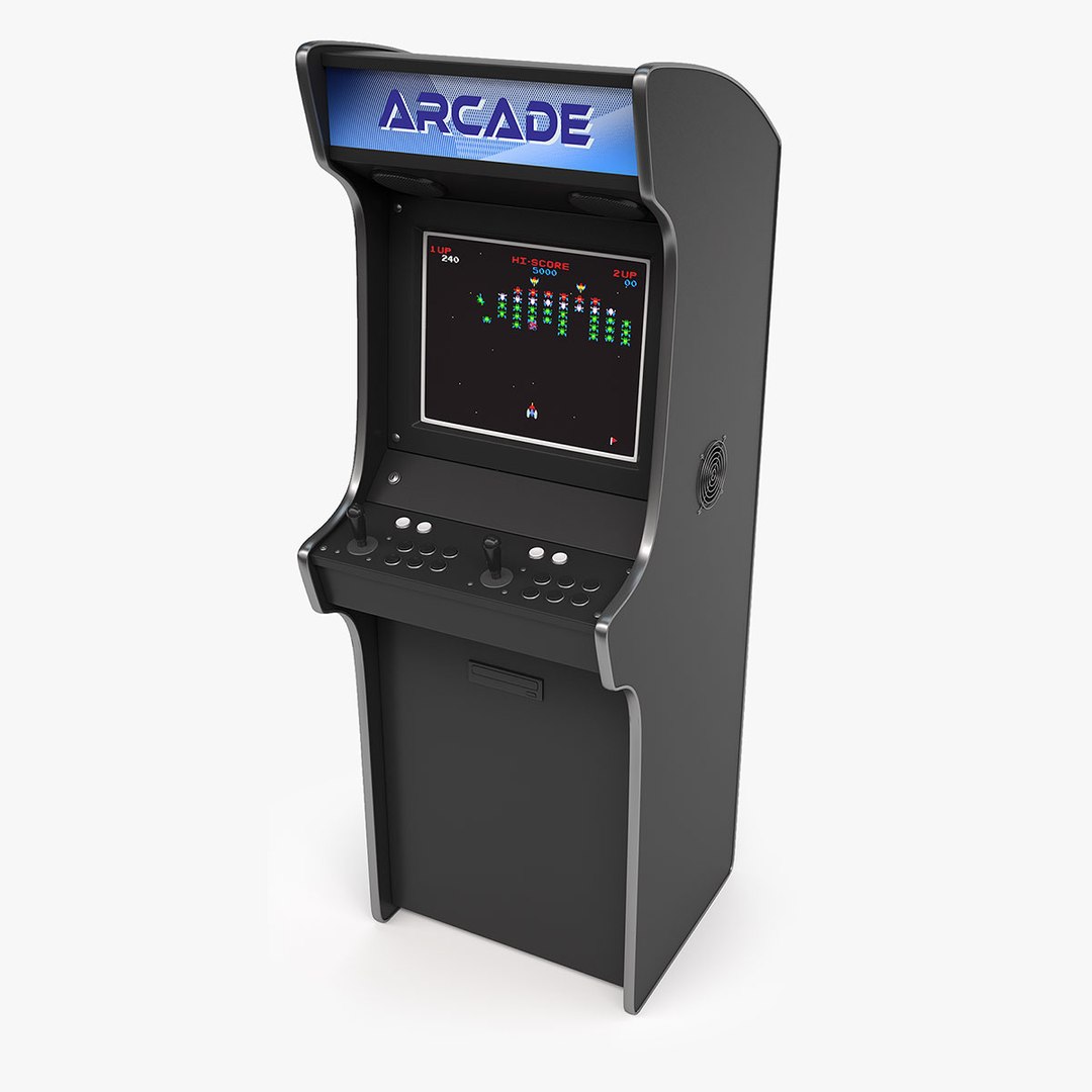 Free 3D Arcade Machine - TurboSquid 1212120