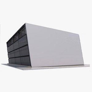 Building with glass ceiling