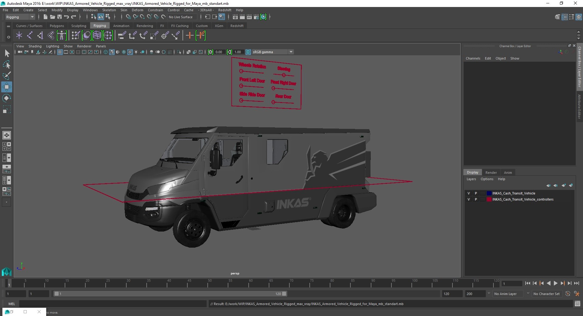3D INKAS Armored Vehicle Rigged for Maya https://p.turbosquid.com/ts-thumb/M7/p42DkZ/w5/inkasarmoredvehicleriggedformayamb3dmodel061/jpg/1680451243/1920x1080/fit_q87/6a2213462e7cbef6c729455f13baa0268fda939c/inkasarmoredvehicleriggedformayamb3dmodel061.jpg