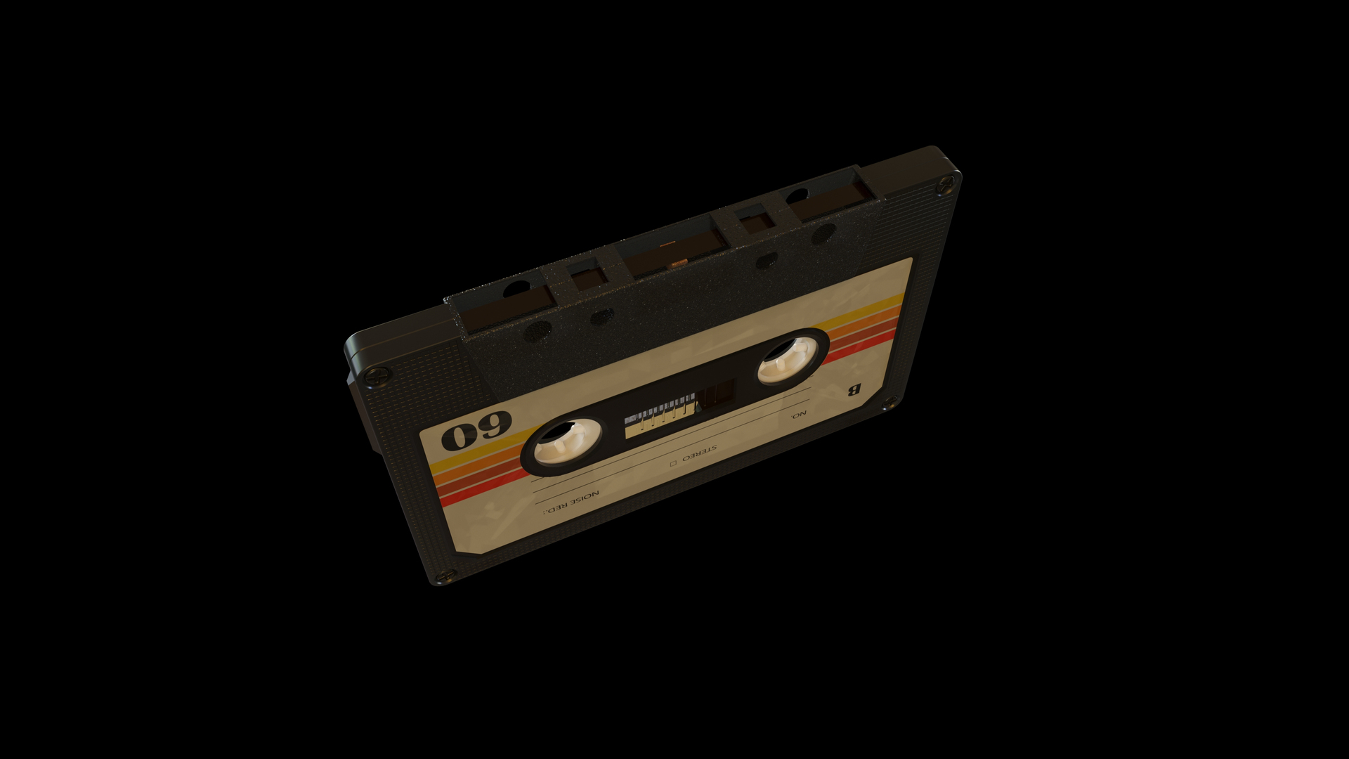 3D Double Cassette Stereo - TurboSquid 1687552