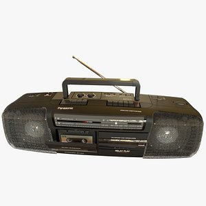 Cordless Double Cassette Stereo