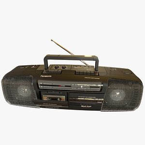 Cordless Double Cassette Stereo