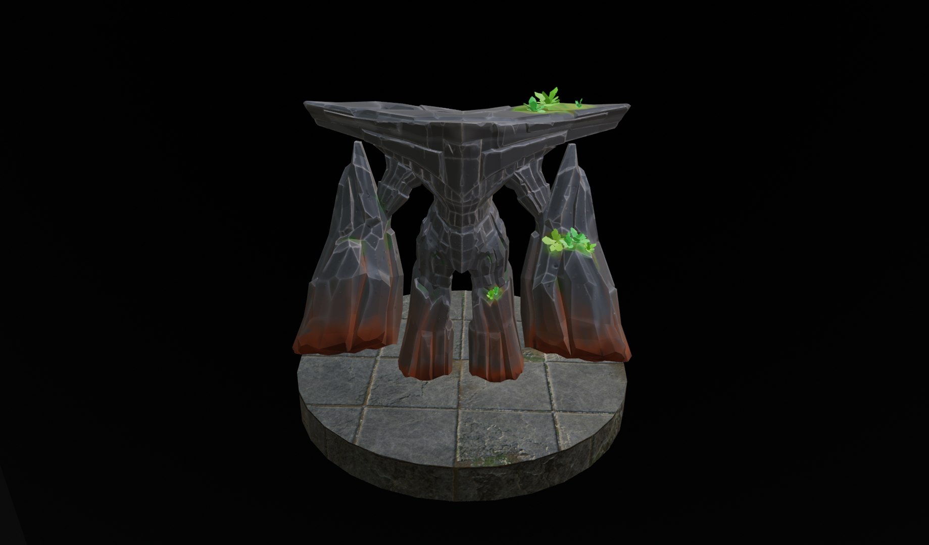 3D Stone Guardian Golem - TurboSquid 1910511