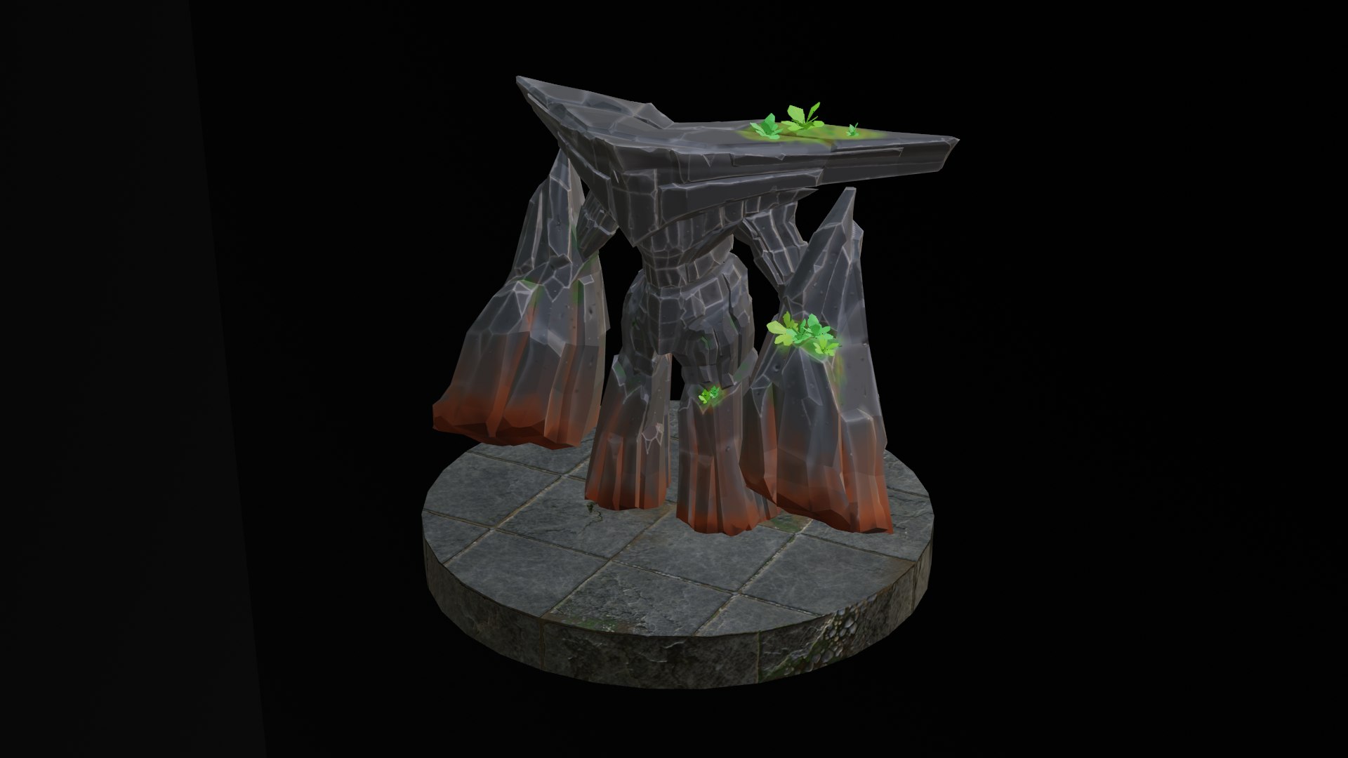 3D Stone Guardian Golem - TurboSquid 1910511