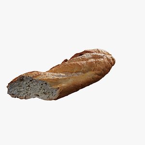 Anydrafts Baguette 03 3d model 3D model