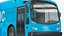 Proterra ZX5 Urban Electric Bus Simplified model
