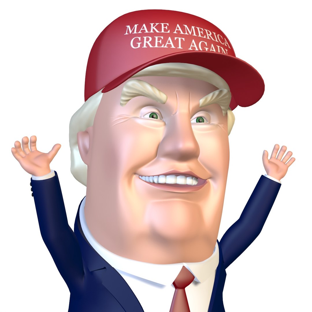 Rigged Donald Trump Puppet 3D Model - TurboSquid 1151446