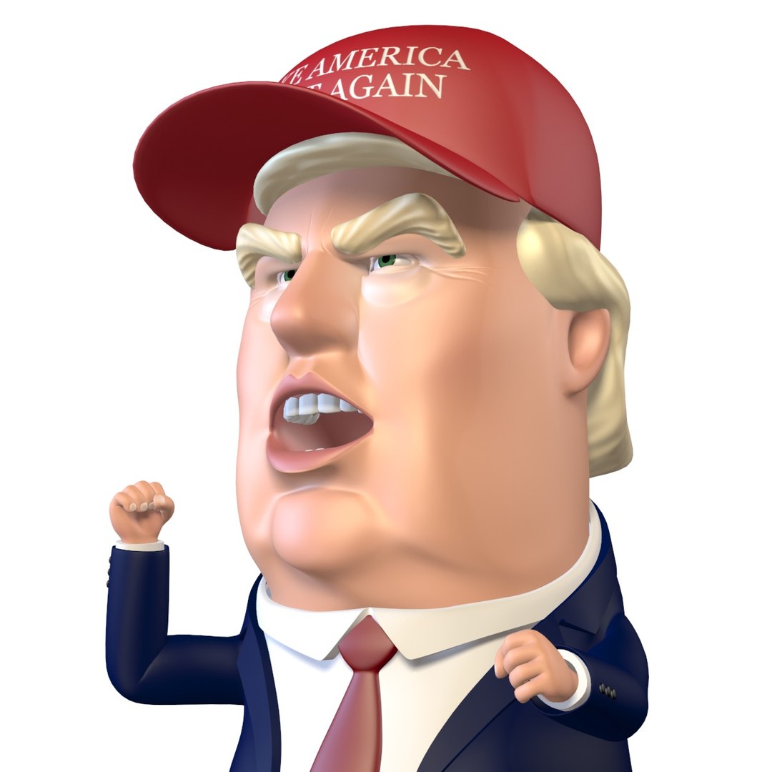 Rigged Donald Trump Puppet 3D Model - TurboSquid 1151446
