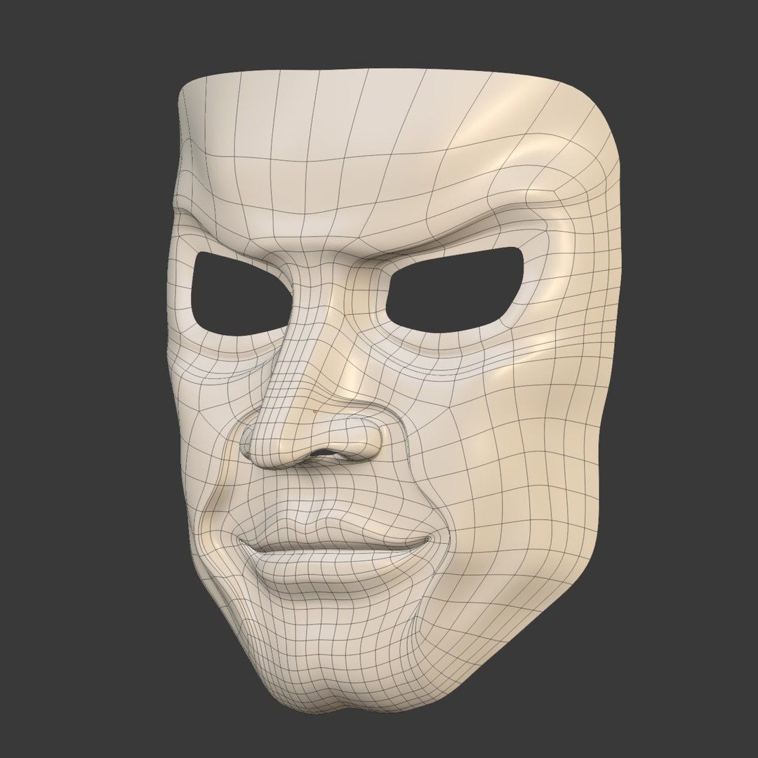 3D Hero Mask Original Design - TurboSquid 1638234