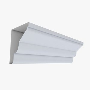 3D cornice 002 model