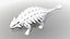 ankylosaurus model