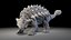 ankylosaurus model