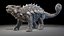 ankylosaurus model