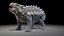 ankylosaurus model