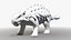 ankylosaurus model