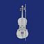 violin zbrush strings obj