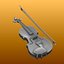 violin zbrush strings obj