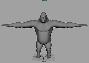 king kong 3d model