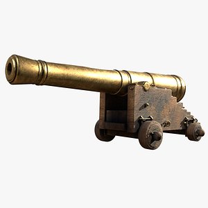 36 Pounder Brass Naval Cannon