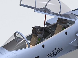F-15E cockpit fuselage
