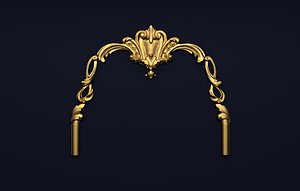 3D ornament classic decor