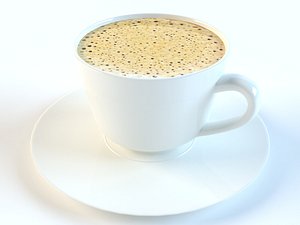 3d coffee cup