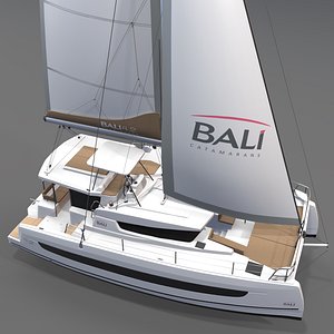 3D Catamaran BALI 4 2