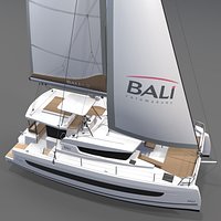 3D Catamaran BALI 4 2