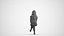00398Mila013 - Adult Caucasian woman waiting in office wearing transitional seasonal business attire
