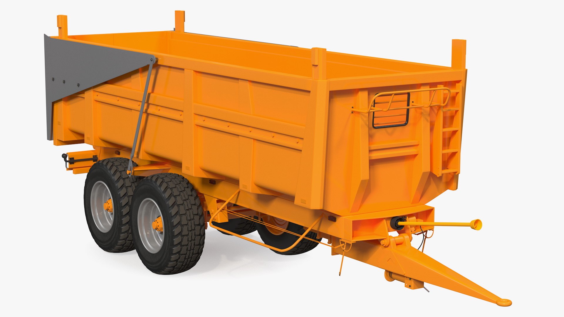 Body Tipper Trailer Clean 3D model preview