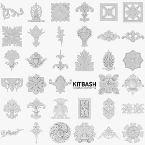 35 Classic Patterns Kitbash