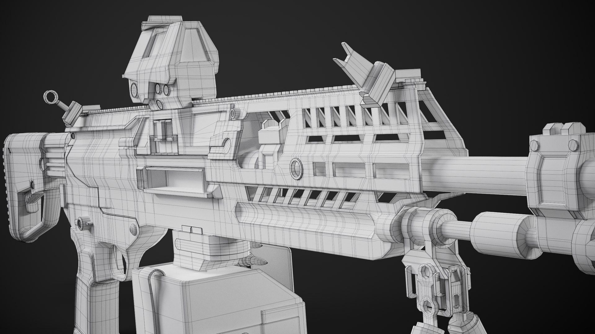 3D SIG Sauer XM250 Machine Gun 2022 Model - TurboSquid 1973067