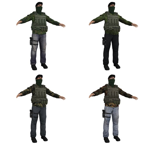 pack ira soldier 3d max