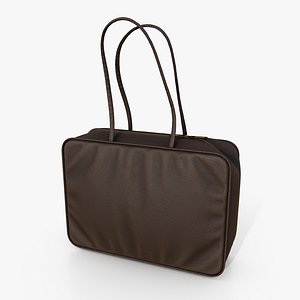 Large Square Bag 3D model