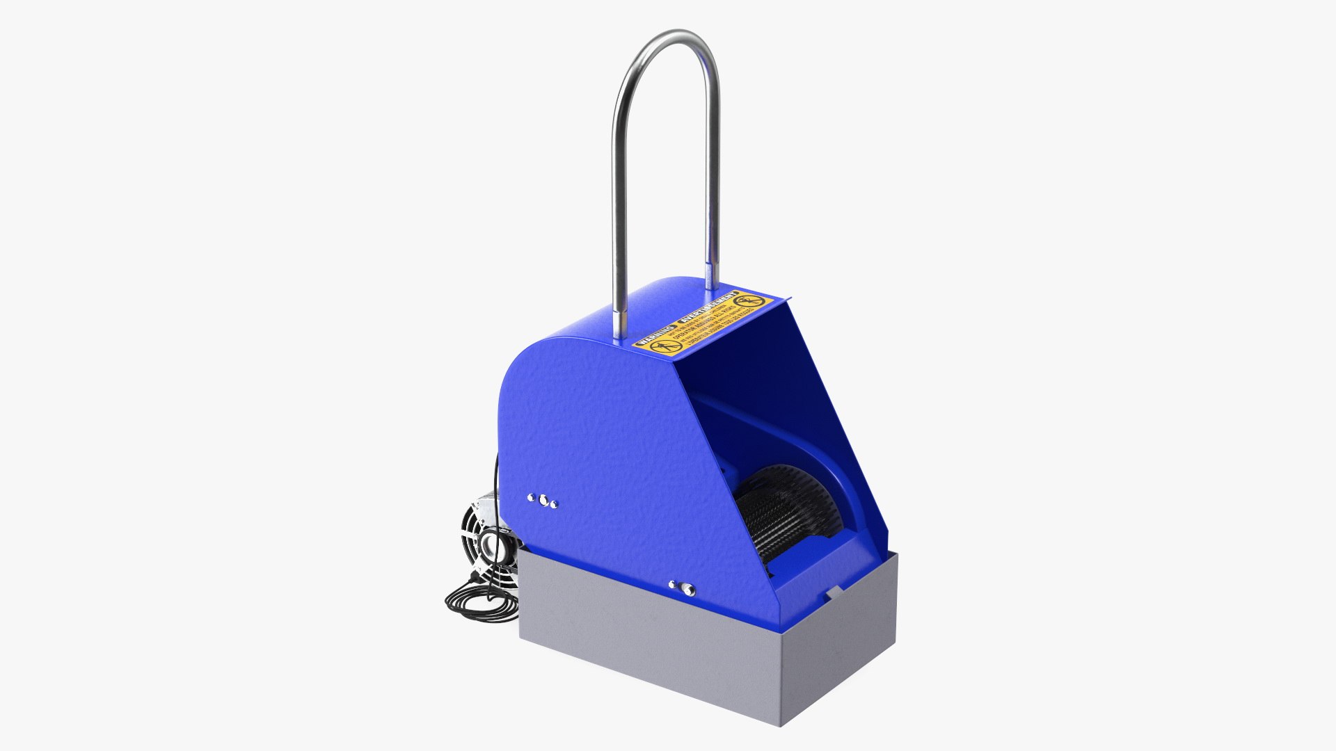 Outdoor Boot Scrubber Blue 3D model preview